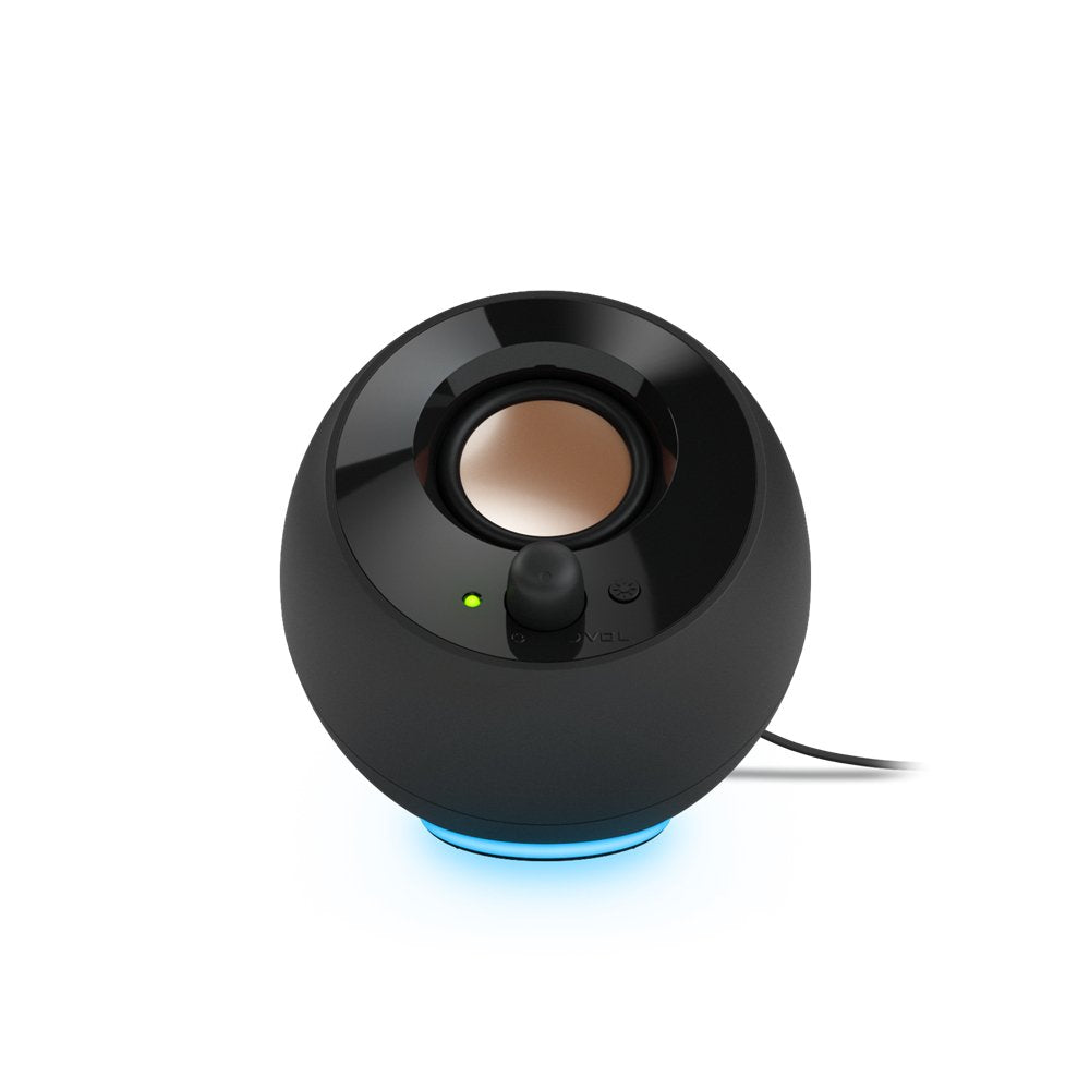 Creative Pebble Se, Altavoz De Pc Schwarz, Bluetooth 5.3, Usb-C, Klinke, Rgb 51mf1725aa000