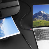 Lindy Cable Usb 2.0 Tipo C A B De 1 M, Línea Antracita