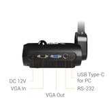 Aver F50+ Cámara De Documentos Negro 25,4 / 3,2 Mm [1 / 3.2] Cmos Usb 2.0