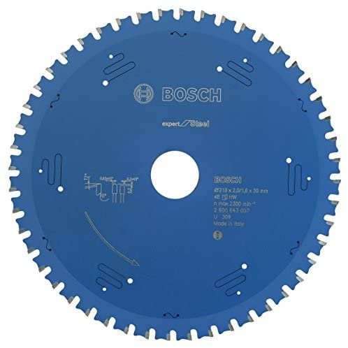 Hoja De Sierra Circular Bosch Expert For Steel, 210 Mm