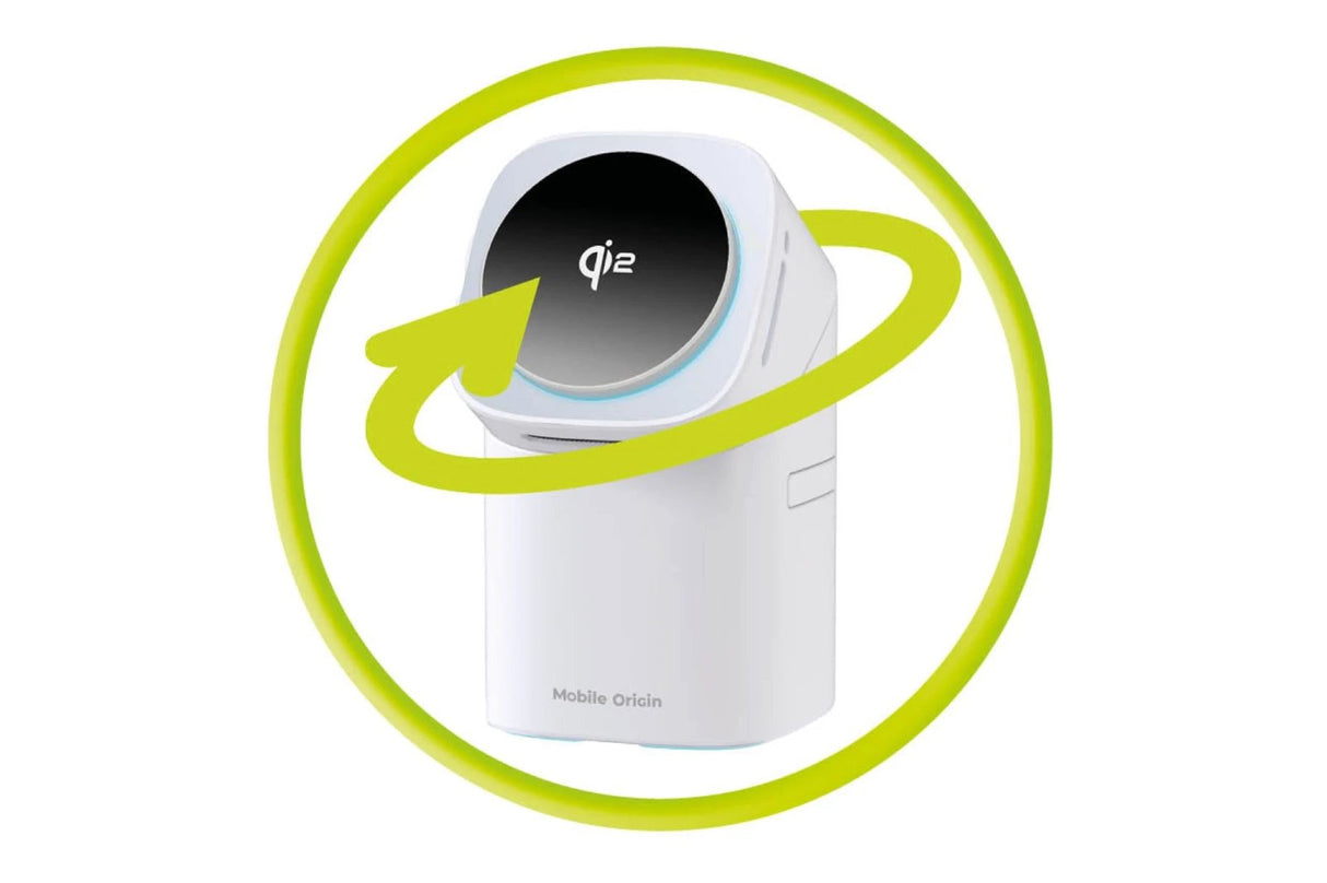 Mobile Origin 3in1 Wireless Qi2 Charging Station Pw11 White