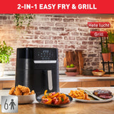 Tefal Easy Fry & Grill Ey505815 Freidora Sencillo 4,2 L Independiente 1550 W Freidora De Aire Caliente Negro