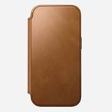 Nomad Modern Leather Folio Iphone 17 Pro English Tan