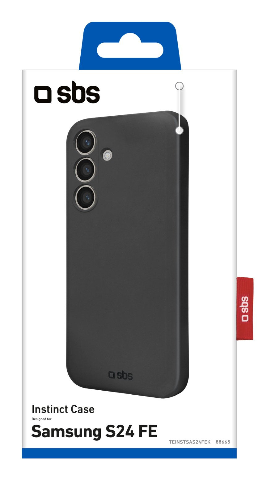 Sbs Instinct Cover Galaxy S24 Fe Schwarz