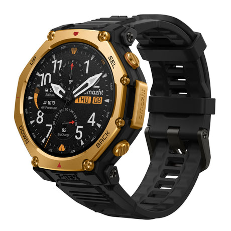 EAN 6972596109358 - Amazfit T-Rex 3 Pro 3,81 cm (1.5") AMOLED 48 mm Digital 480 x 480 Pixeles Pantalla táctil Oro Wifi GPS (s imagen 2