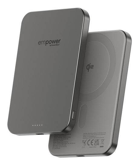 EAN 5715685028366 - PanzerGlass empower™ by ® empower™ Bank | 5000mAh | Titanium Cargador inalámbrico Titanio imagen 1