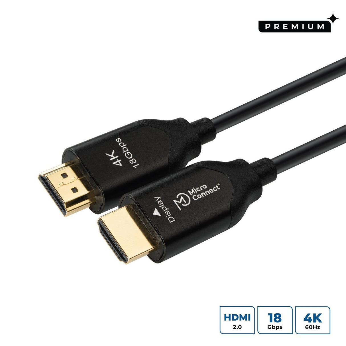 EAN 5706998905338 - Microconnect HDM191915V2.0OP cable HDMI 15 m HDMI tipo A (Estándar) Negro imagen 1