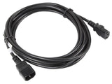 Lanberg Cable Alargador De Alimentacion 5 Metros  Ca-C13e-11cc-0050-Bk Conectores Iec320 C13 / Iec320 C14