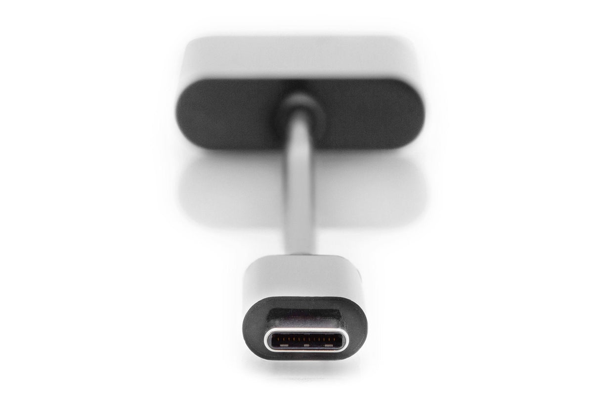 Adaptador Digitus Usb Splitter Tipo C - 3.5mm Tipo C M/F/F 0.2m Gen2 5a 10gb