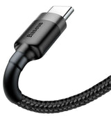 Baseus Cafule Cable Usb Usb 2.0 0,5 M Usb A Usb C Negro