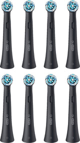 Braun Oral-B Io Ultimate Cleaning Pack De 8, Accesorio De Cepillo Negro, Eliminación Superior De Placa 8700216778640
