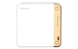 EAN 4711103081198 - QNAP TS-462-2G servidor de almacenamiento NAS Torre Intel® Celeron® N4505 2 GB DDR4 0 TB QNAP QTS Blanco imagen 1