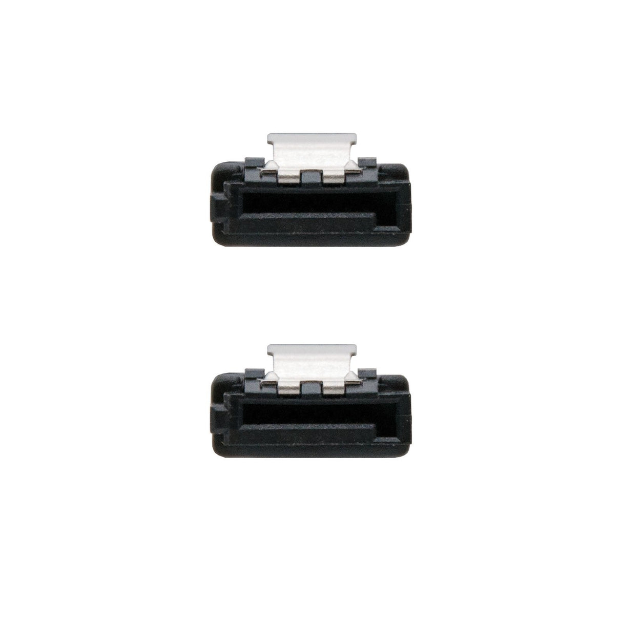 Nanocable Cable Datos Sata Iii 6gbps Con Anclajes 0.50m - Negro