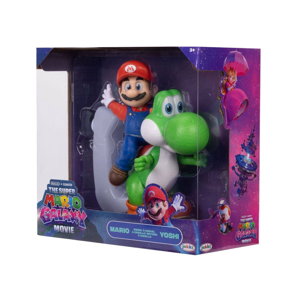 Figura Mario & Yoshi Super Mario Galaxy Movie