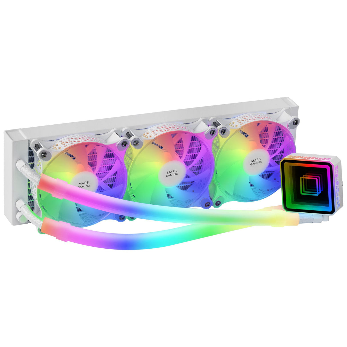 Sistema De Refrigeración Líquida Mars Gaming Ml-Ultra360 Blanco