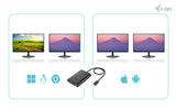 EAN 8595611706554 - i-tec C31DUAL4K60DP Adaptador gráfico USB 7680 x 4320 Pixeles Negro imagen 5