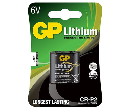 EAN 4891199001093 - GP Batteries CR-P2 Litio imagen 1