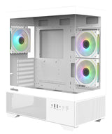 Caja Pc Zalman Chronix Atx 3 Xvent 120mm Argb 1xusb 3.0 Blanco S/N Fuente
