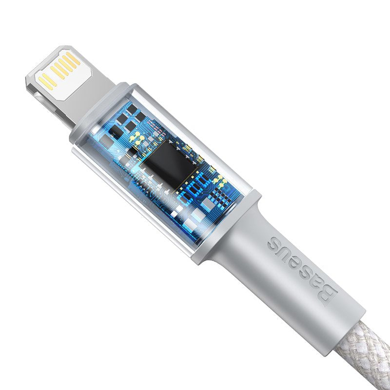 Baseus Catlgd-02 Cable De Conector Lightning 1 M Blanco