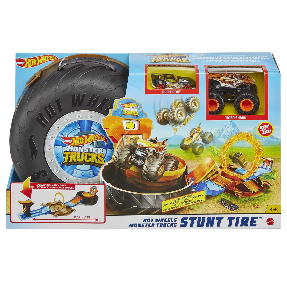 EAN 0887961928433 - Hot Wheels Monster Trucks GVK48 vehículo de juguete imagen 6