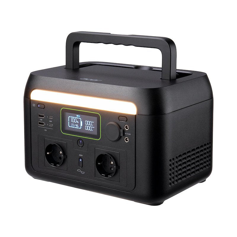 Acer Aps311 Estación De Carga Portátil Ca 220-240 V 600 Vatios Fosfato De Hierro De Litio 20 Ah 512 Wh Conectores De Salida: 9 Unión Europea Negro
