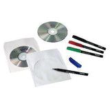 1x50 Fundas De Papel Hama Cd/Dvd Blanco 62671