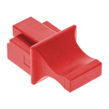 Inline Dust Cover Para Enchufe Rj45 Rojo 100 Uds.