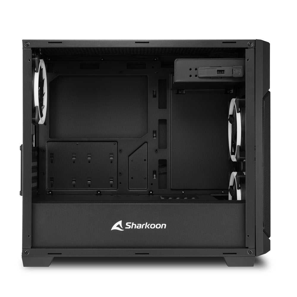 Caja Pc Sharkoon V1000 Matx 2xusb3.0 Sin Fuente Rgb