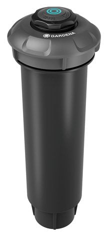 Aspersor Emergente Md80 De Gardena Sprinklersystem (Negro/Gris, Rango De Pulverización De 3,5 A 5 Metros)  Md80 08232-20