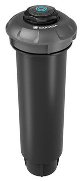 Aspersor Emergente Md80 De Gardena Sprinklersystem (Negro/Gris, Rango De Pulverización De 3,5 A 5 Metros)  Md80 08232-20