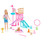 Muñeca  Mattel Barbie Family & Friends Stacie''S Puppy Playground Spielset Hrm10
