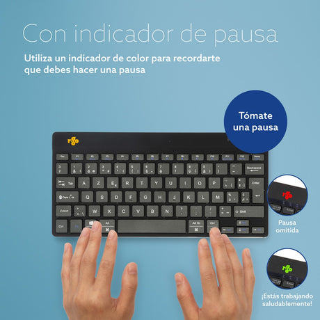 EAN 8719274491972 - R-Go Tools RGOCOBEWLBL teclado Oficina Belga imagen 10
