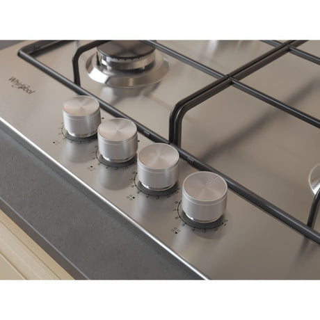EAN 8003437625398 - Whirlpool TGML 650 IX Acero inoxidable Integrado 58 cm Encimera de gas 4 zona(s) imagen 6