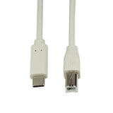 Logilink - Usb 2.0 Connection Cable, Usb-C Male To Usb-B Male, 1m