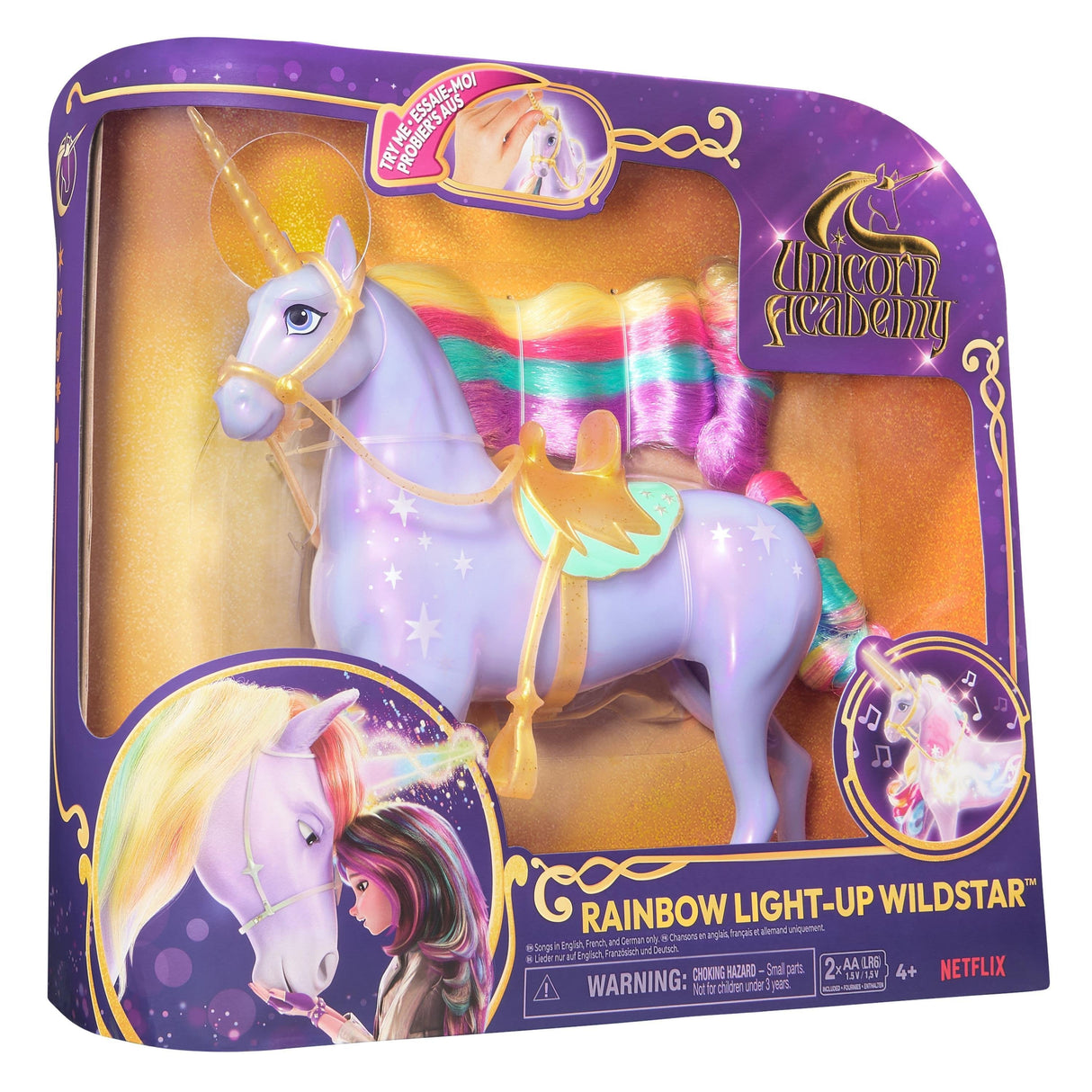 Figura  Spin Master Unicorn Academy - Light Magic Wildstar 6070427