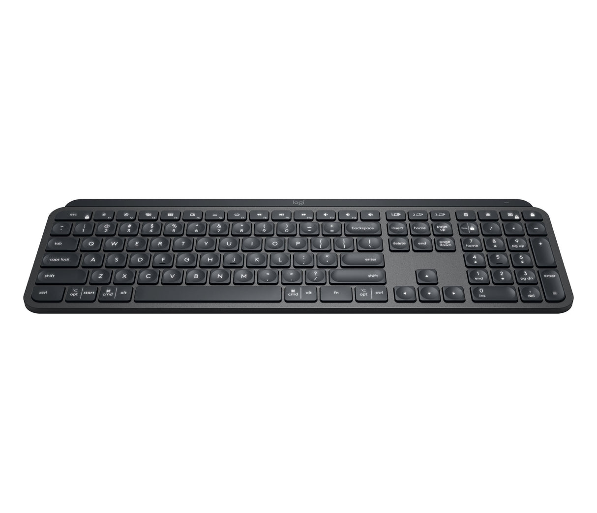 EAN 5099206101869 - Logitech MX Keys teclado Oficina RF Wireless + Bluetooth Portugués Grafito imagen 2