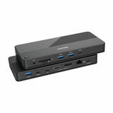 EAN 4894160047861 - UNITEK D1079A base para portátil y replicador de puertos Alámbrico USB4 Negro imagen 2