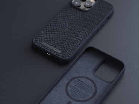 EAN 8720574621419 - Njord byELEMENTS Salmon Leather Magsafe funda para teléfono móvil 17 cm (6.7") Negro imagen 20