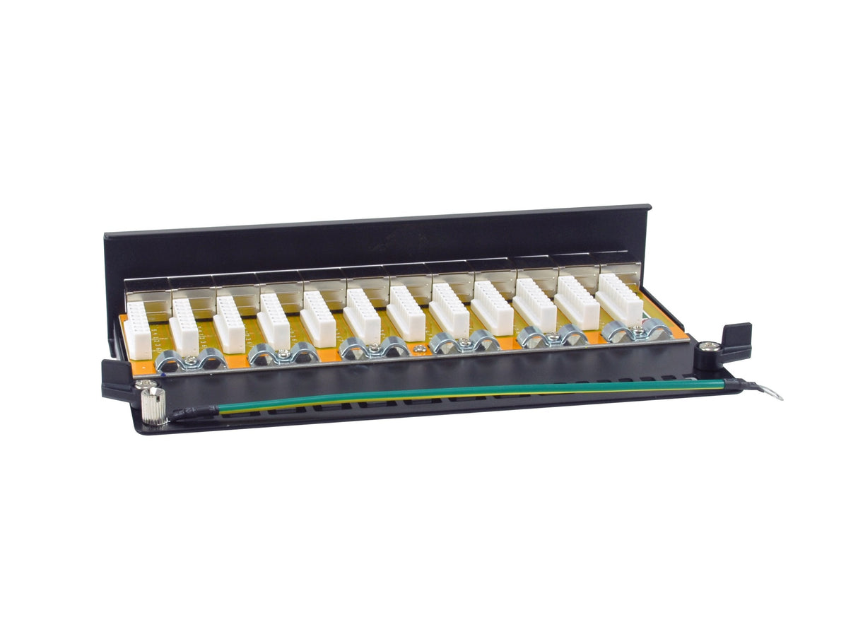 Equip Patchpanel 12x Rj45 Cat6a Ftp 1he Premium Negro