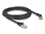 Delock Rj45 Cable De Red Cat.8.1 S/Ftp Macho 45° Nach Rechts Angular
