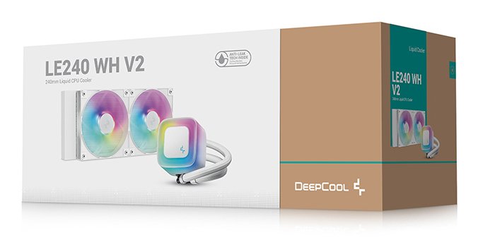 EAN 6933412729297 - DeepCool LE240 V2 Procesador Sistema de refrigeración líquida todo en uno 12 cm Blanco imagen 6