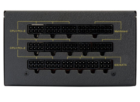 EAN 8056157881032 - itek GF650 EVO unidad de fuente de alimentación 650 W 24-pin ATX ATX Negro imagen 4