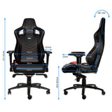 Noblechairs Epic Gaming Silla - Negro Rojo