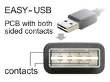 EAN 4043619833597 - DeLOCK 2m USB 2.0 A - B m/m cable USB USB A USB B Negro imagen 3