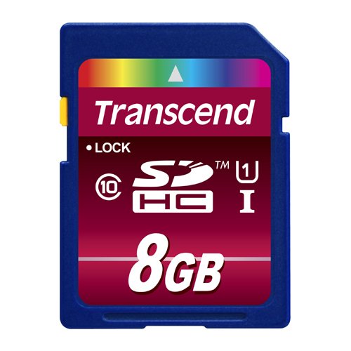 Transcend Ts8gsdhc10u1 Memoria Flash 8 Gb Sdhc Clase 10 Uhs-I