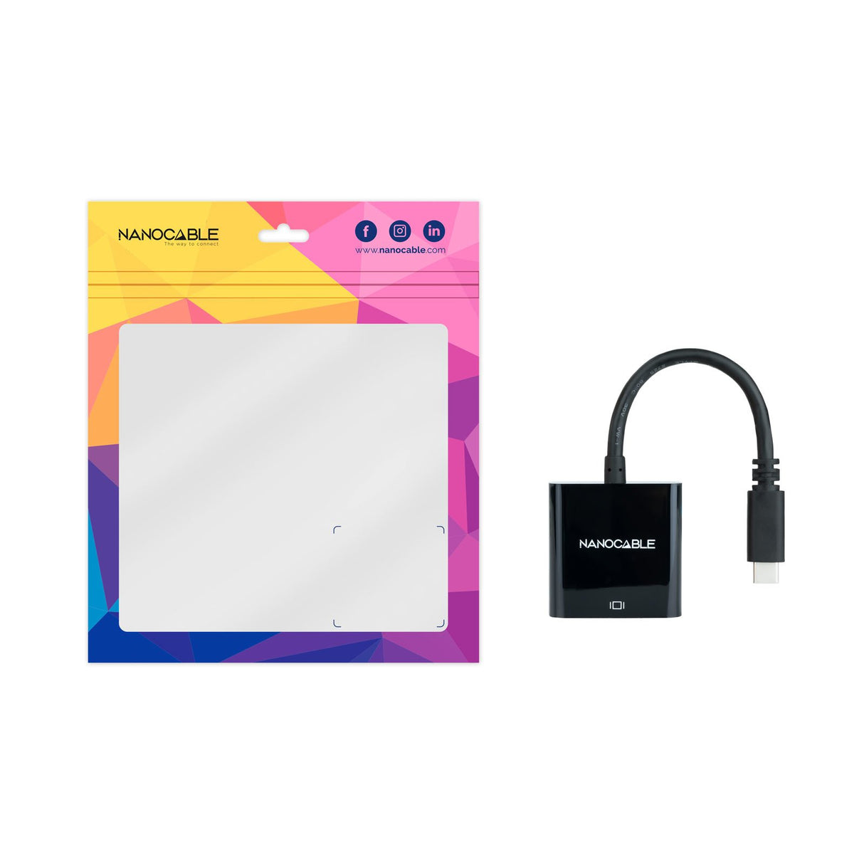 EAN 8433281012332 - Nanocable 10.16.4101-BK Adaptador gráfico USB 1920 x 1200 Pixeles imagen 4