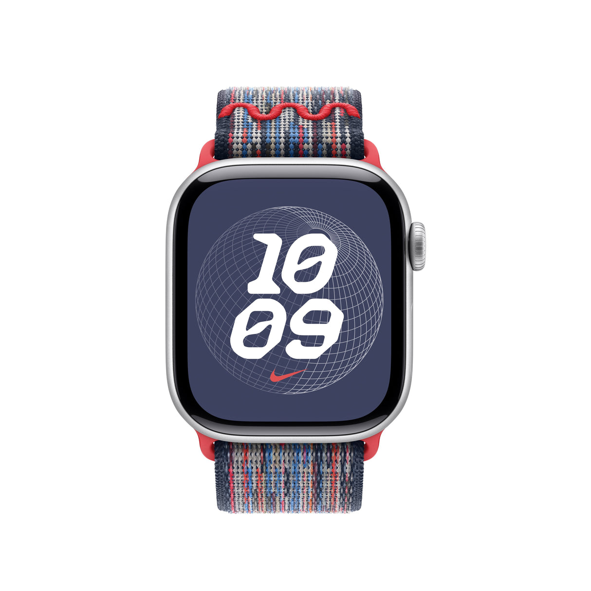 Apple 40mm Blue/Red Nike Sport Loop