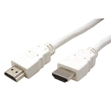 Value Hdmi High Speed Cable Mit Ethernet, Wei, 1,5 M