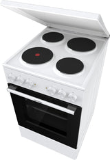 EAN 3838782748783 - Gorenje GE5A23WH Cocina independiente Eléctrico Hornillo eléctrico / Placa eléctrica Blanco imagen 7