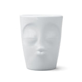 Fiftyeight Henkelbecher 350ml - Küssend Blanco